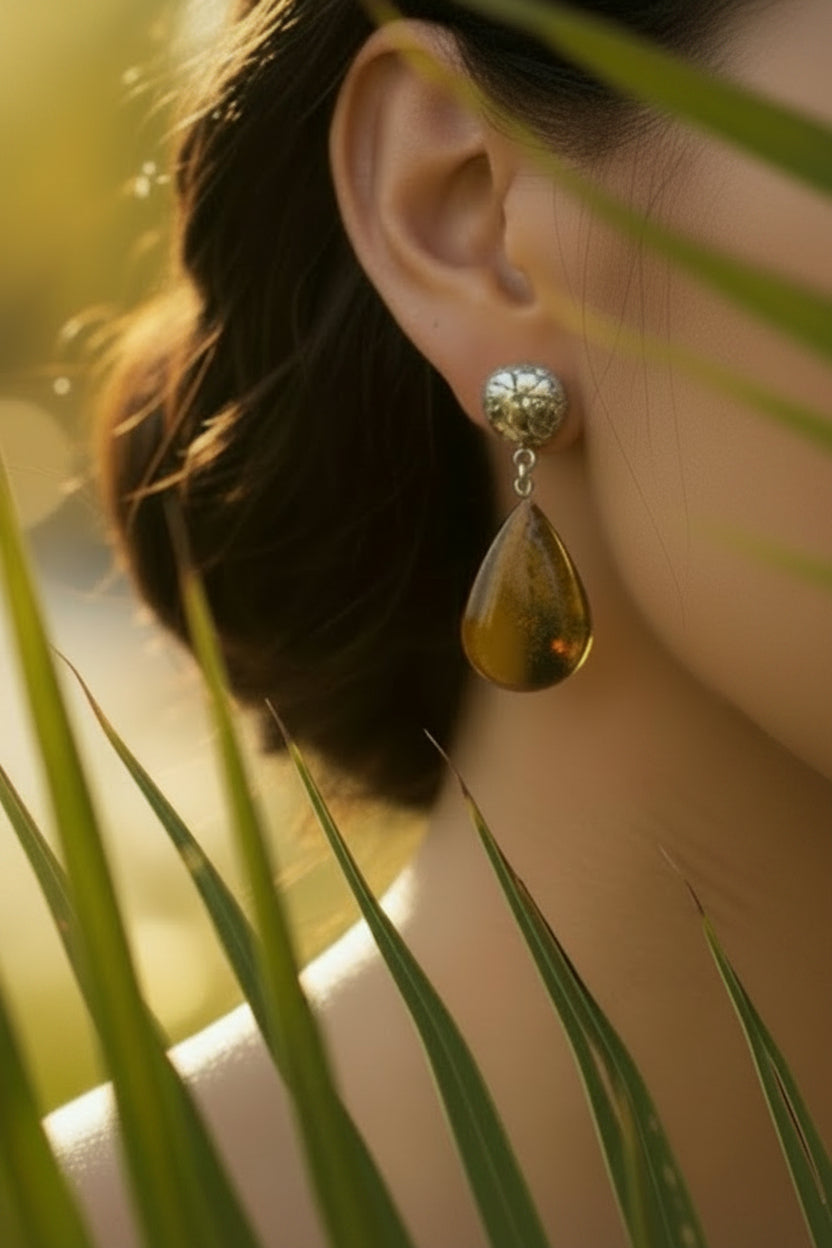 Arete globo almendra