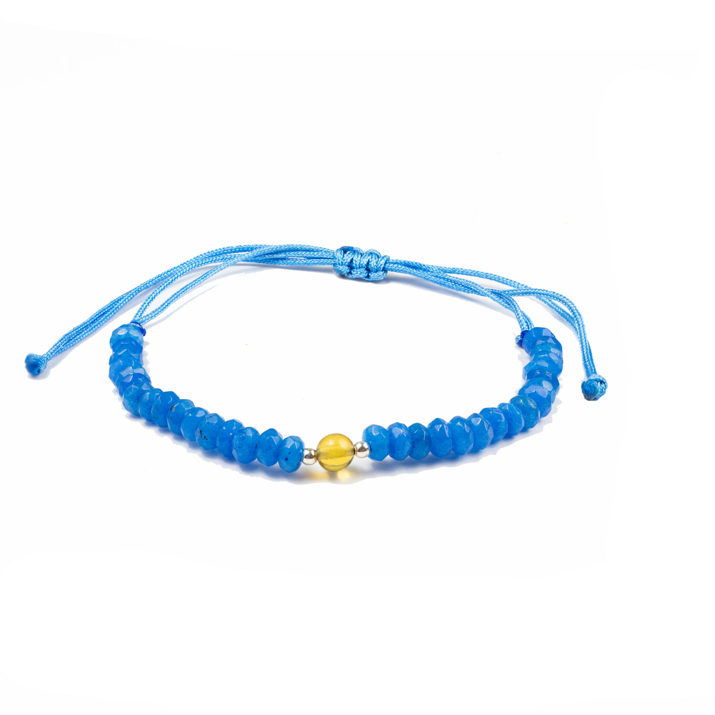 Pulsera Numerología 5 Azul
