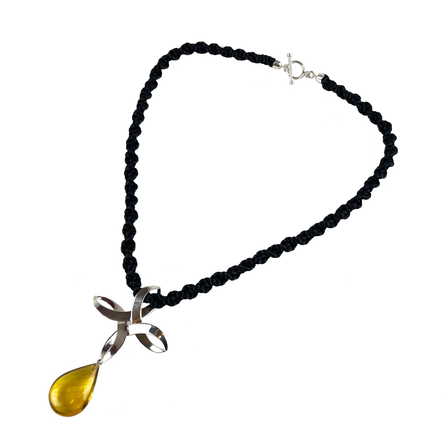 COLLAR CENTELLA ALMENDRA TORZAL