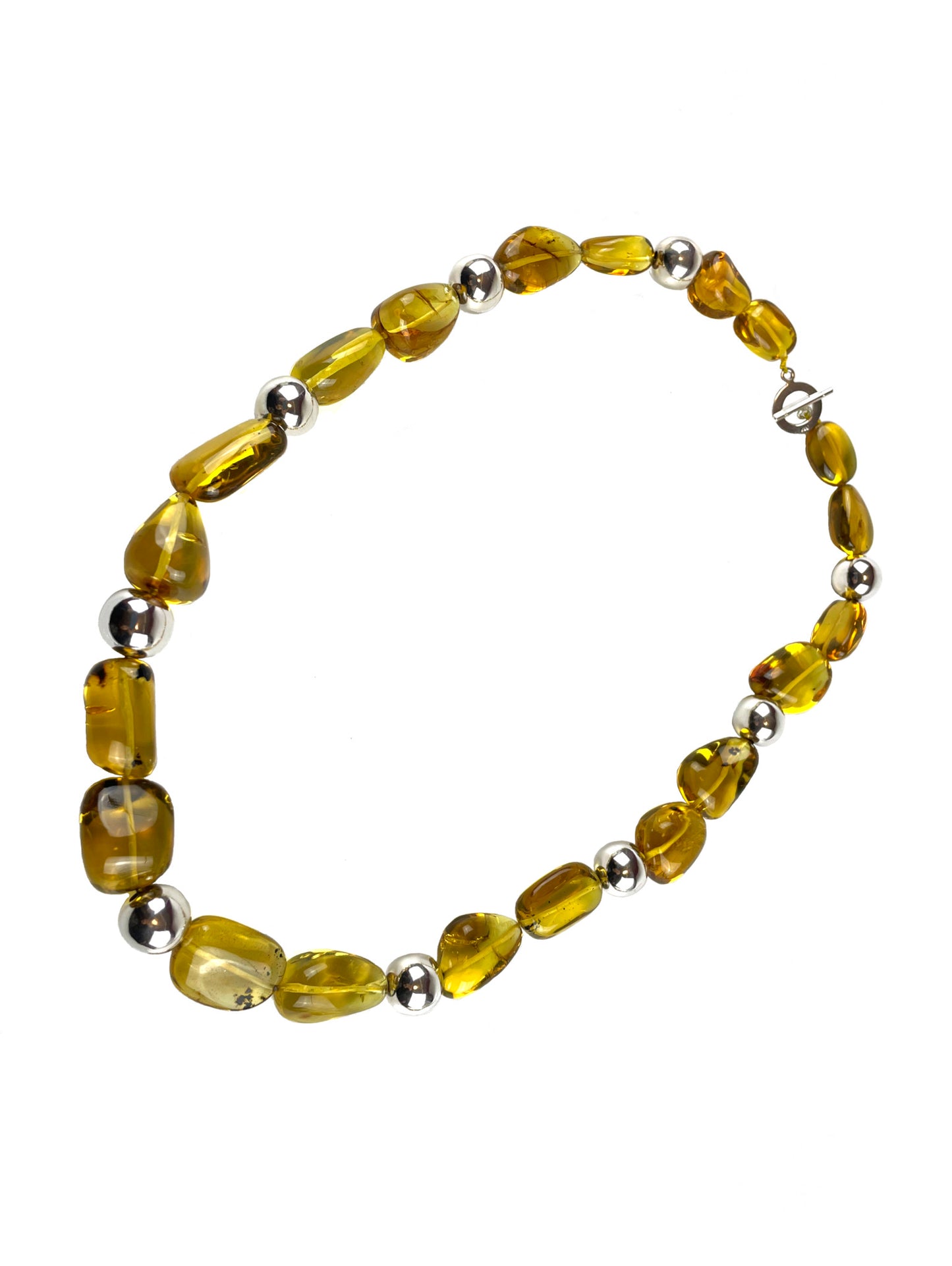 Collar Natural Esferas