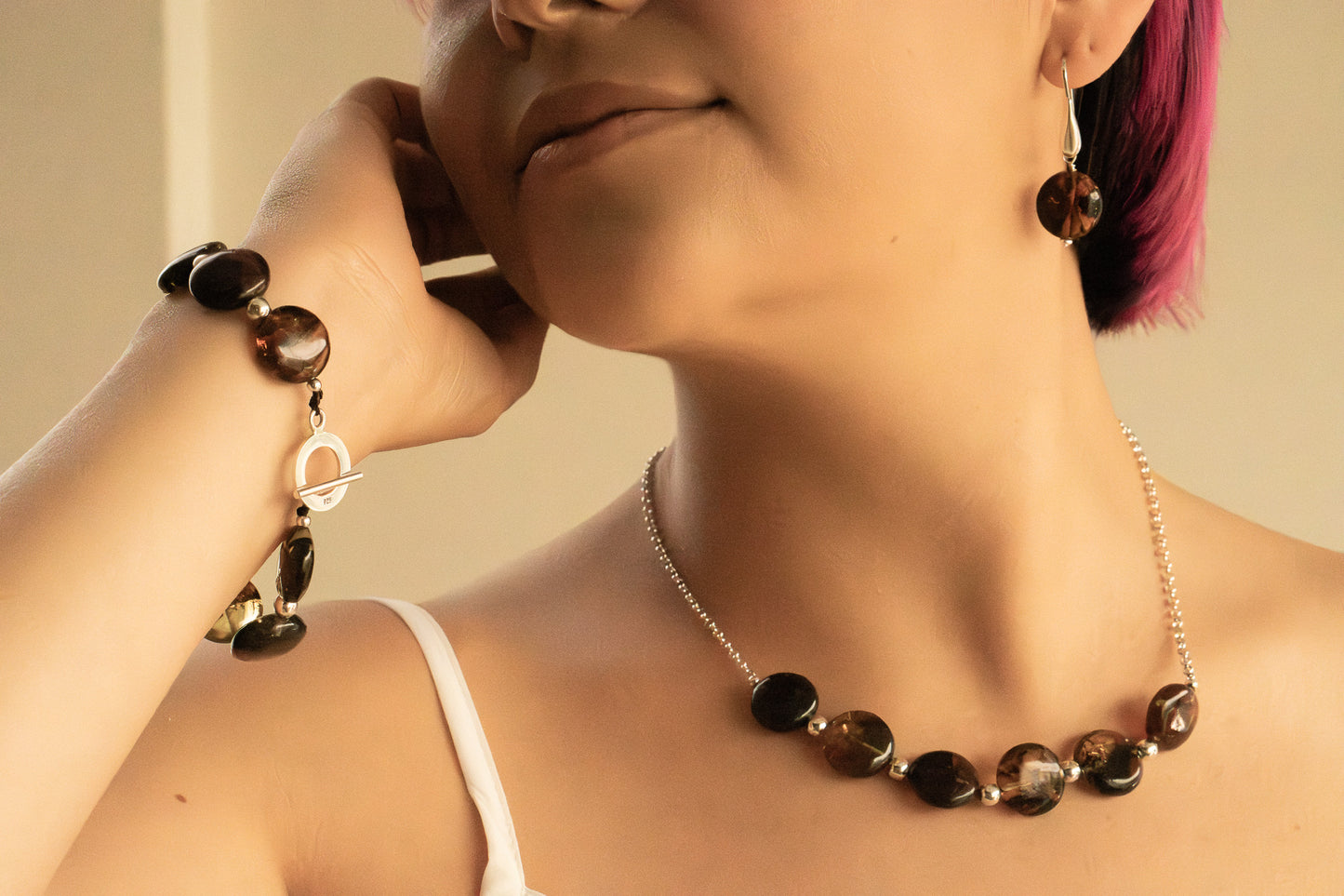 Pulsera Lunetas Broche