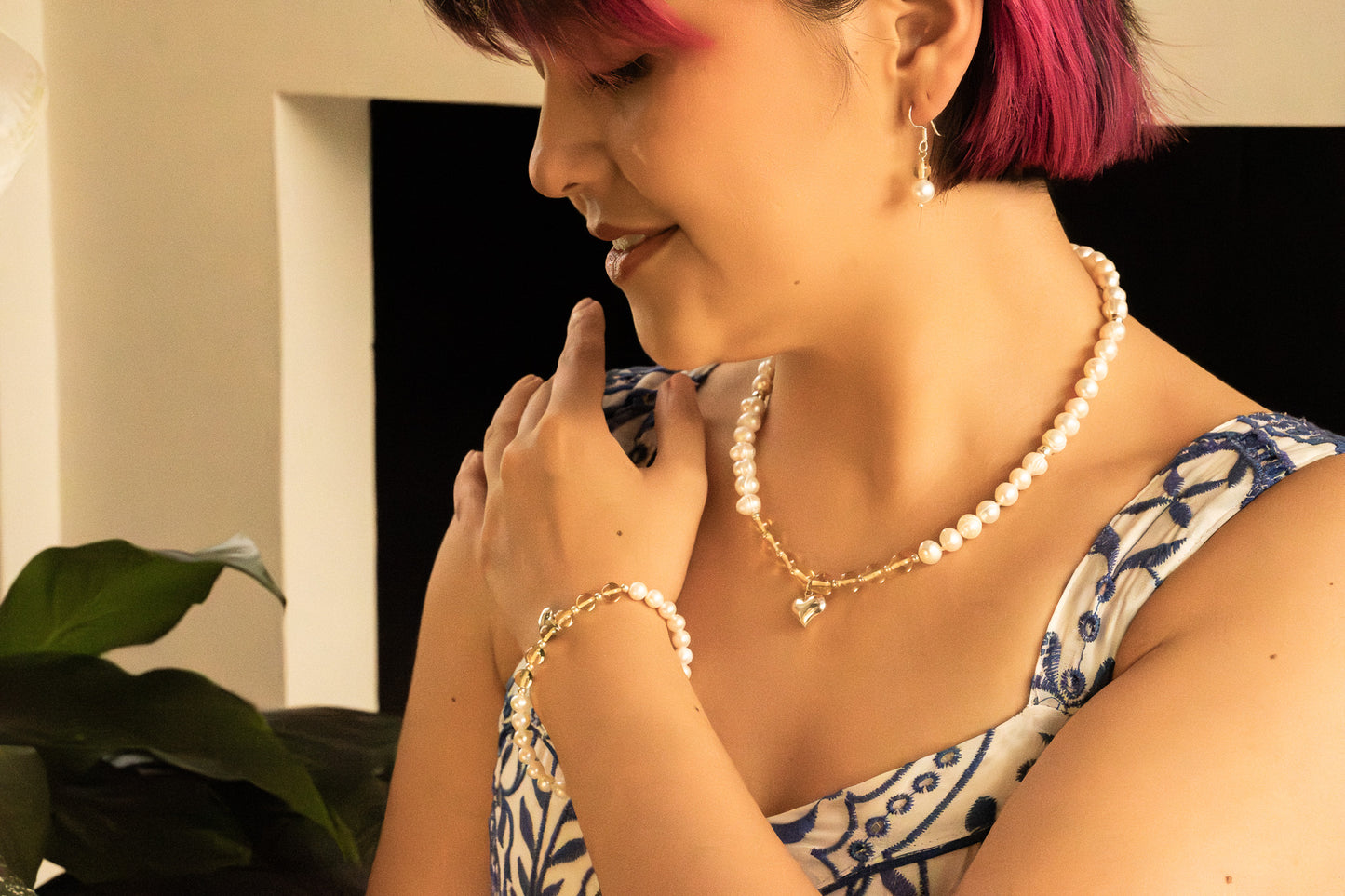 JUEGO PERLAS CORAZON PL