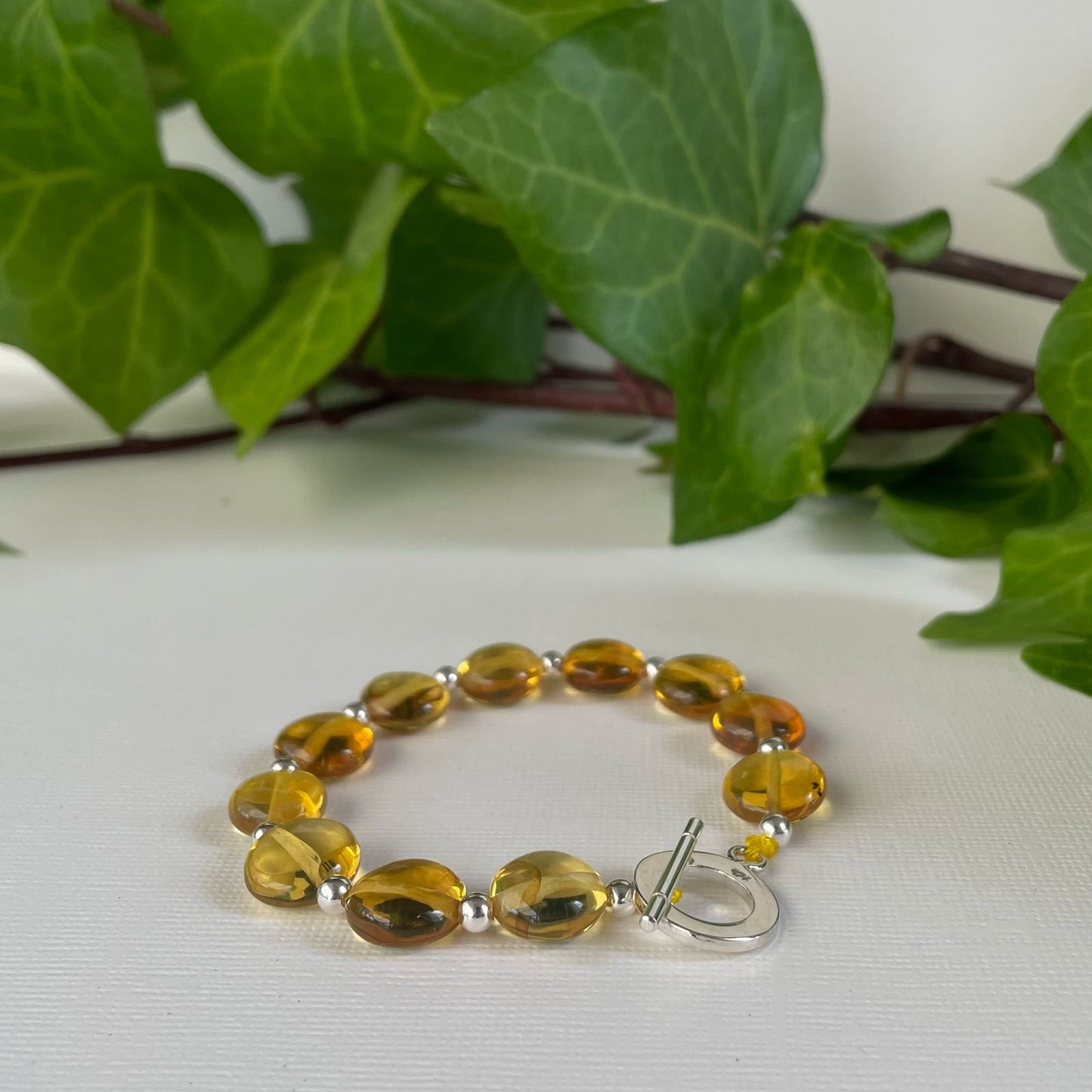 Pulsera lunetas gorditas broche