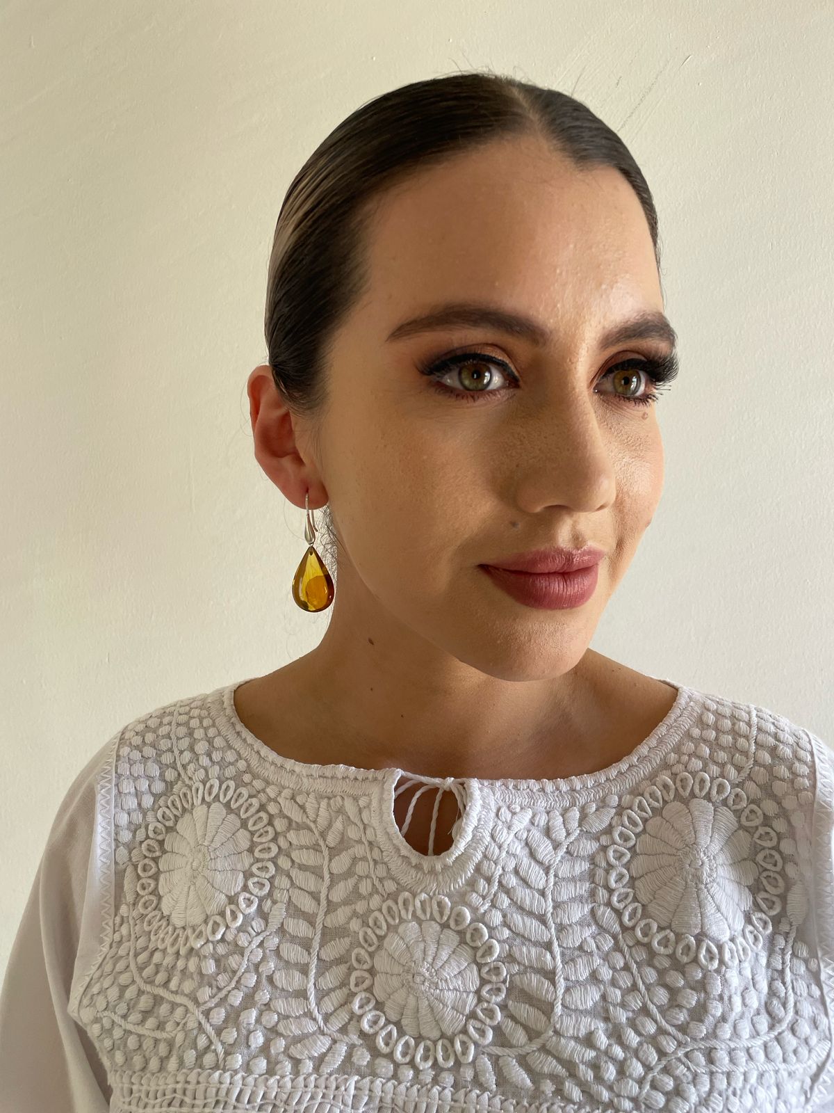 Arete Lágrima Almendra