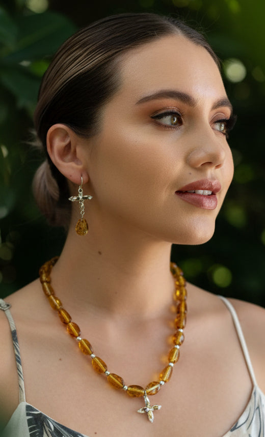 Aretes Centella Almendra
