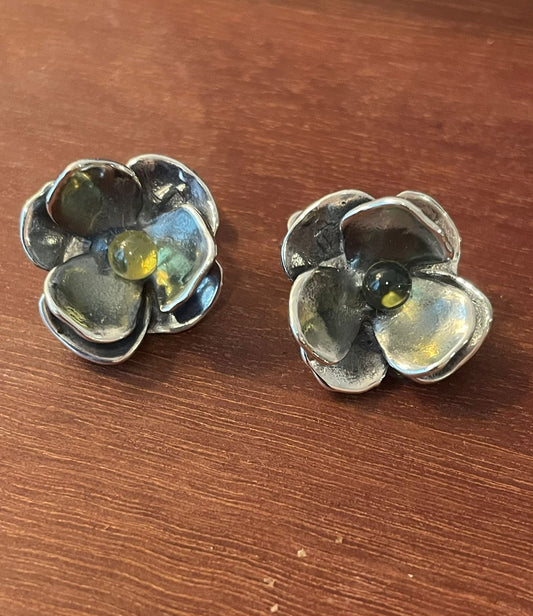 Arete Hortensia Plata