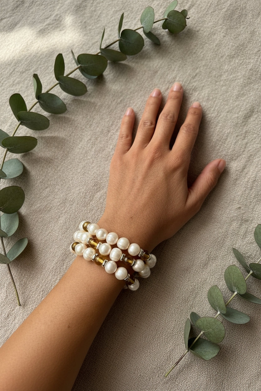 Pulsera Triple Rondana
