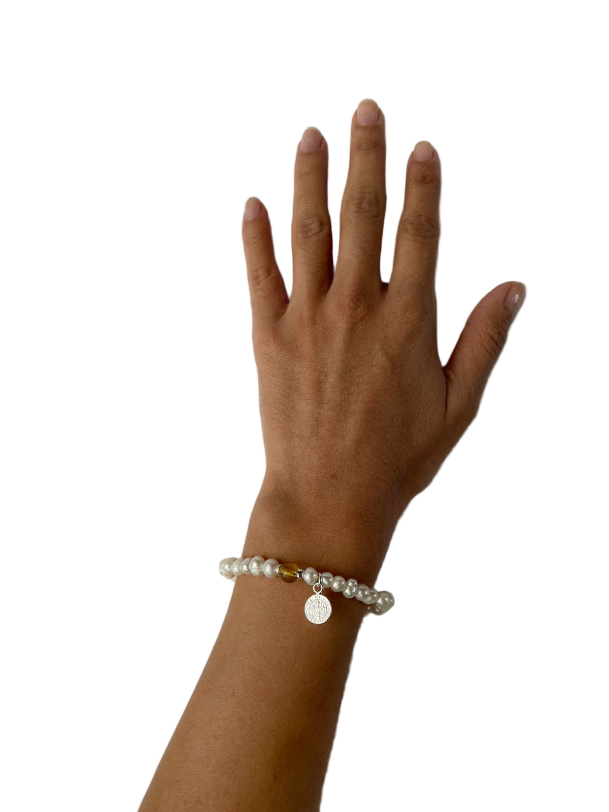 Pulsera San Benito Perla