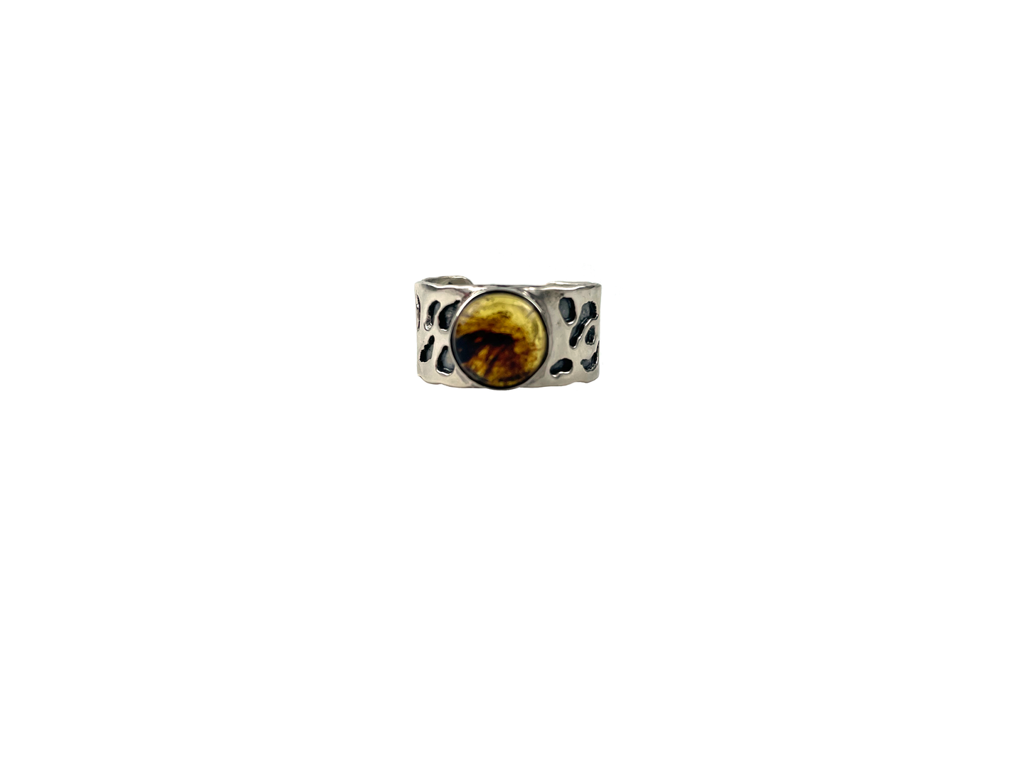 ANILLO JAGUAR ÁMBAR GRANDE
