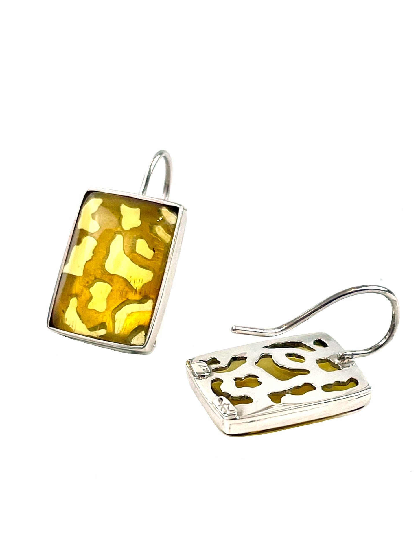 Arete Cuadro manchas