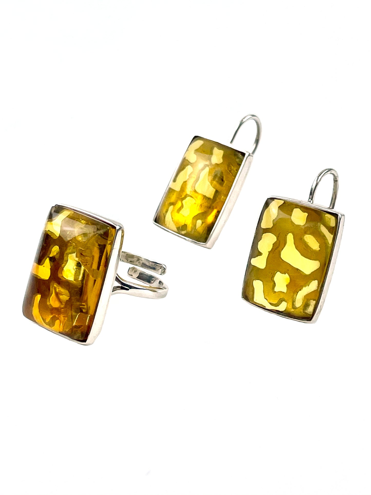 Arete Cuadro manchas