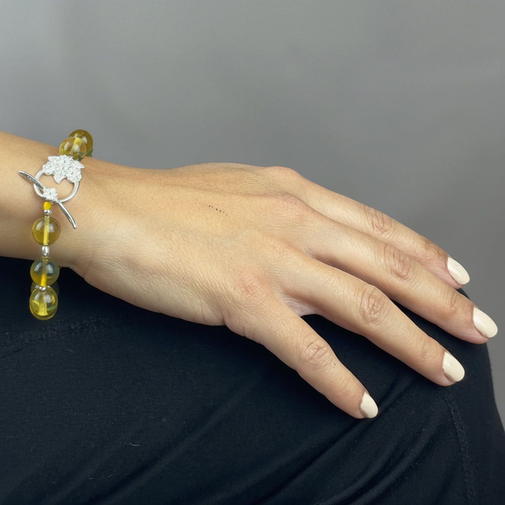 Pulsera ramo flores