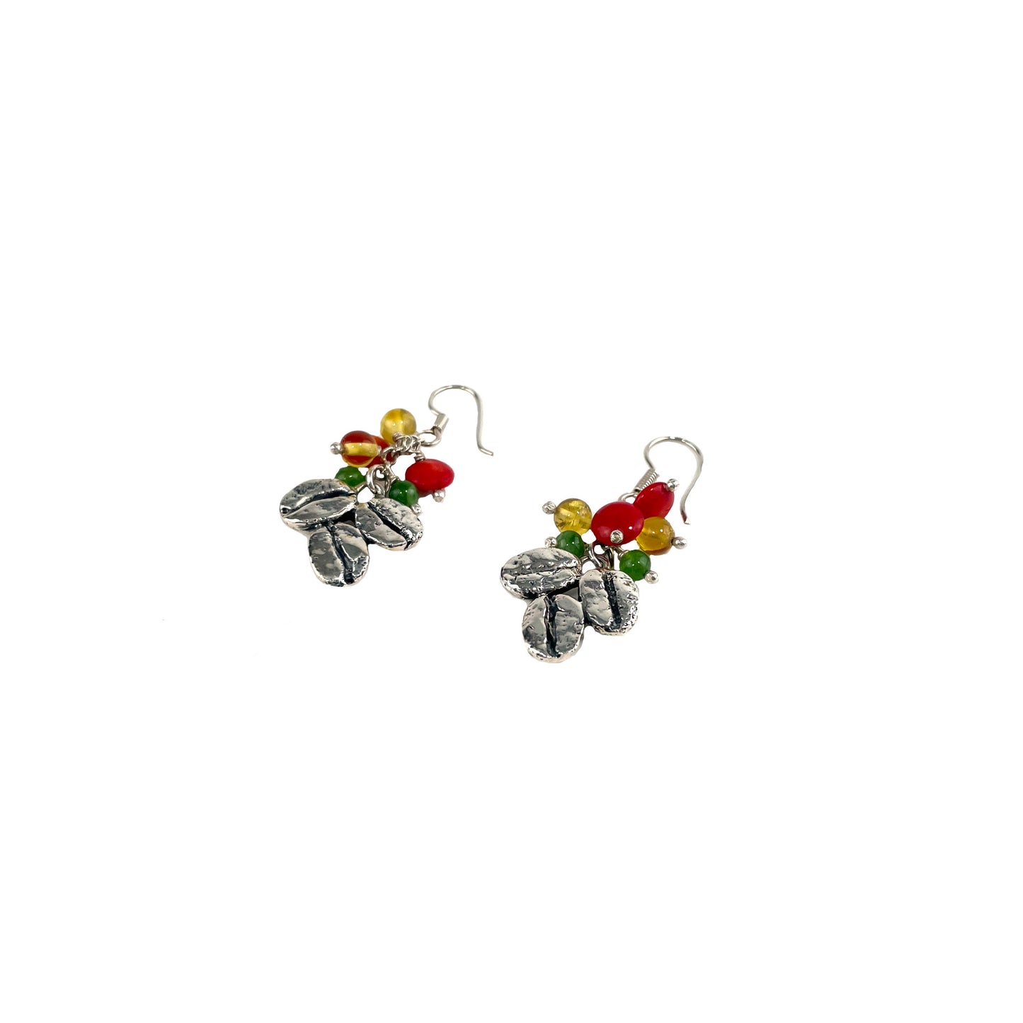 Aretes 3 Granos Cuatro Tierras