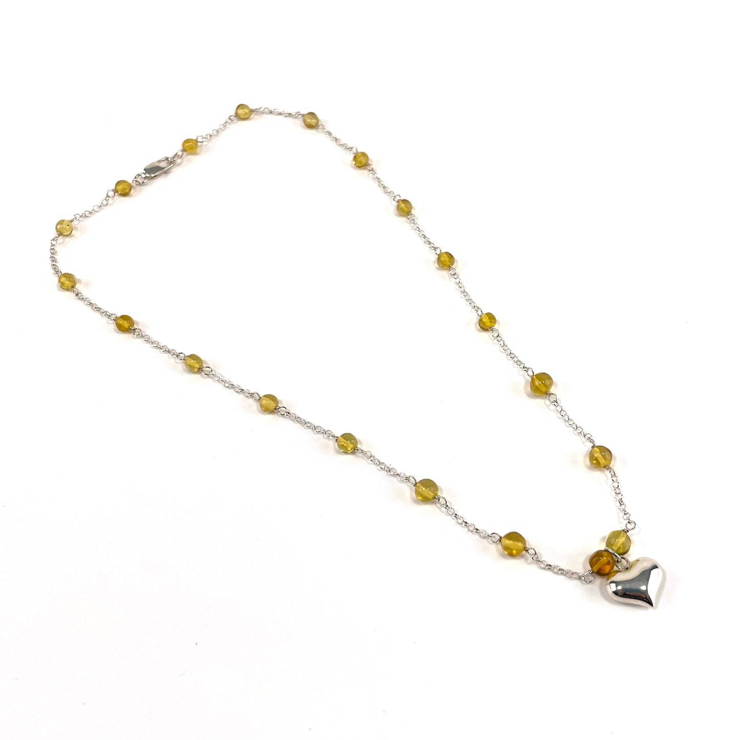 Collar Corazon Cadena