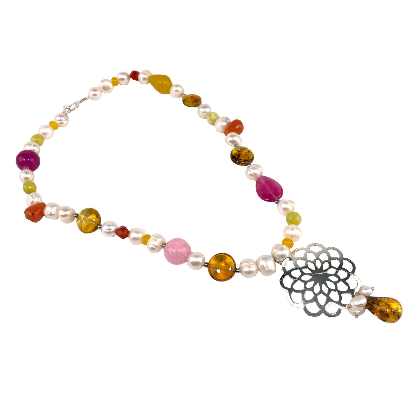 COLLAR CRISANTEMO CANDY