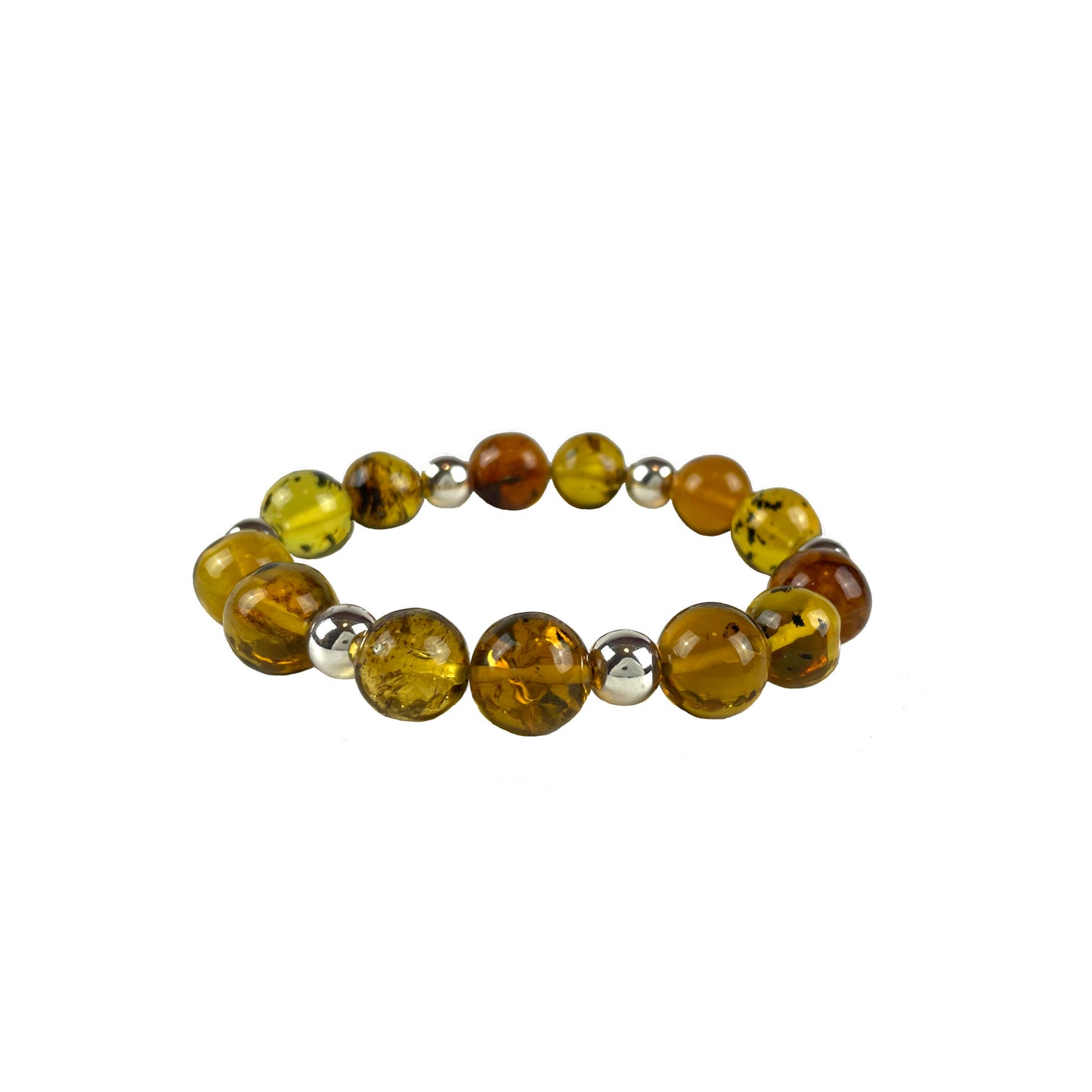 Pulsera Esferas Plata