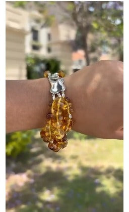 Pulsera 3 hilos broche