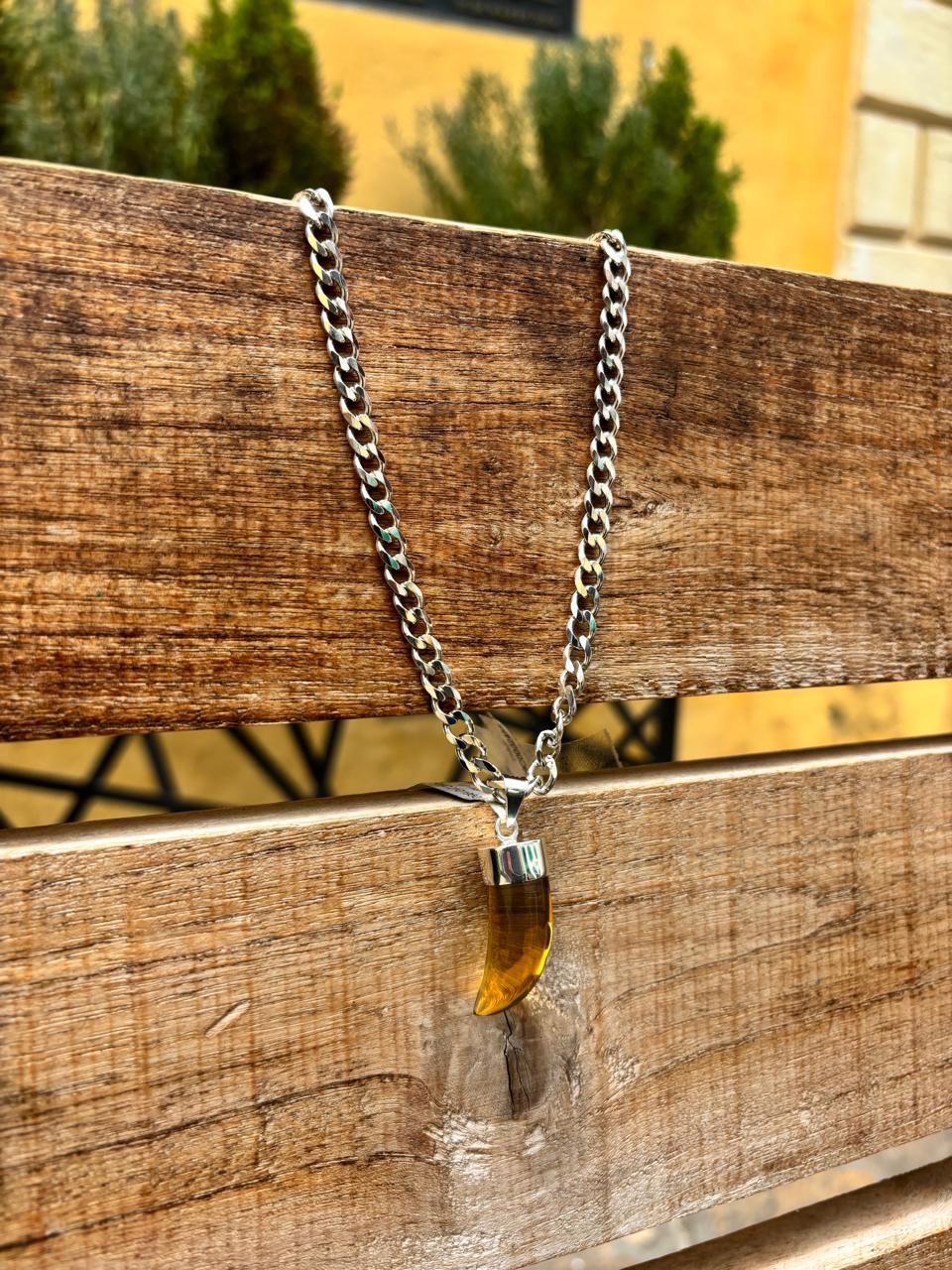 CADENA CON DIJE COLMILLO