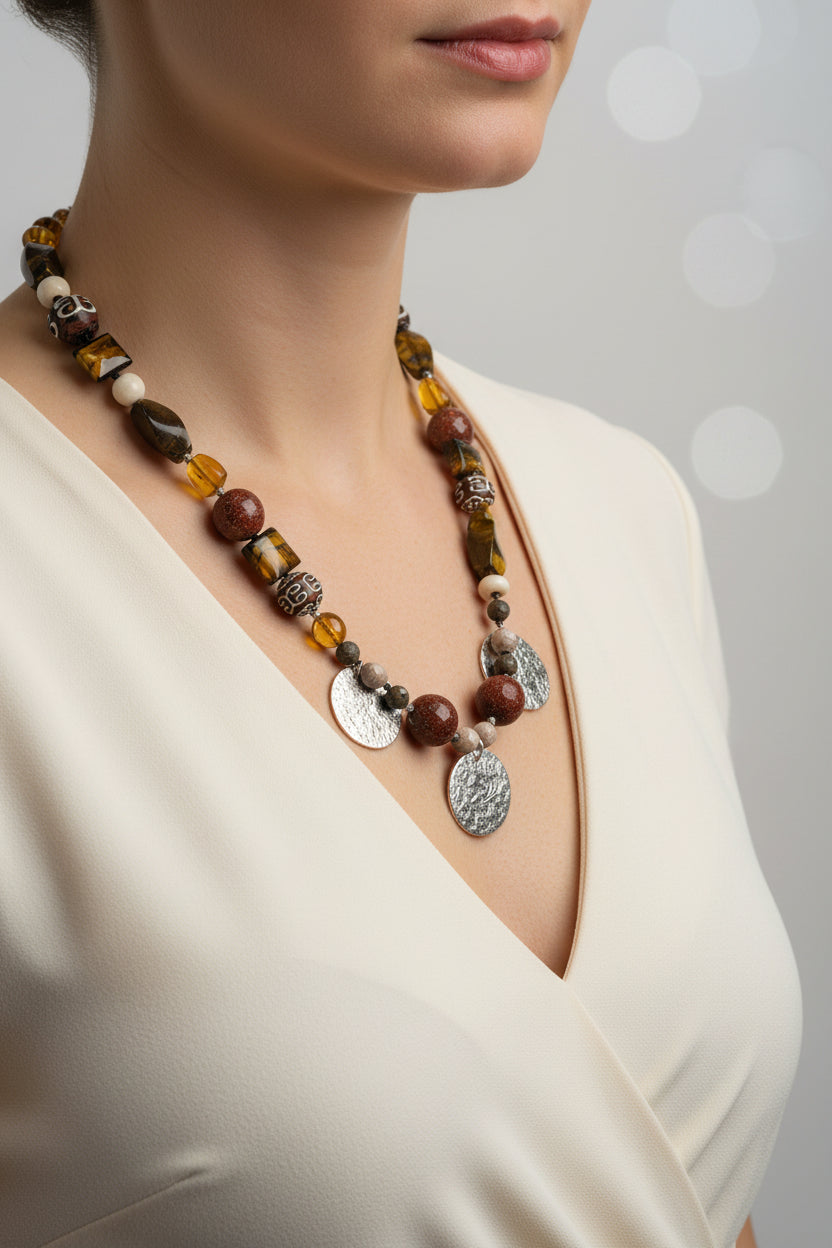 COLLAR JAGUAR MEDALLAS