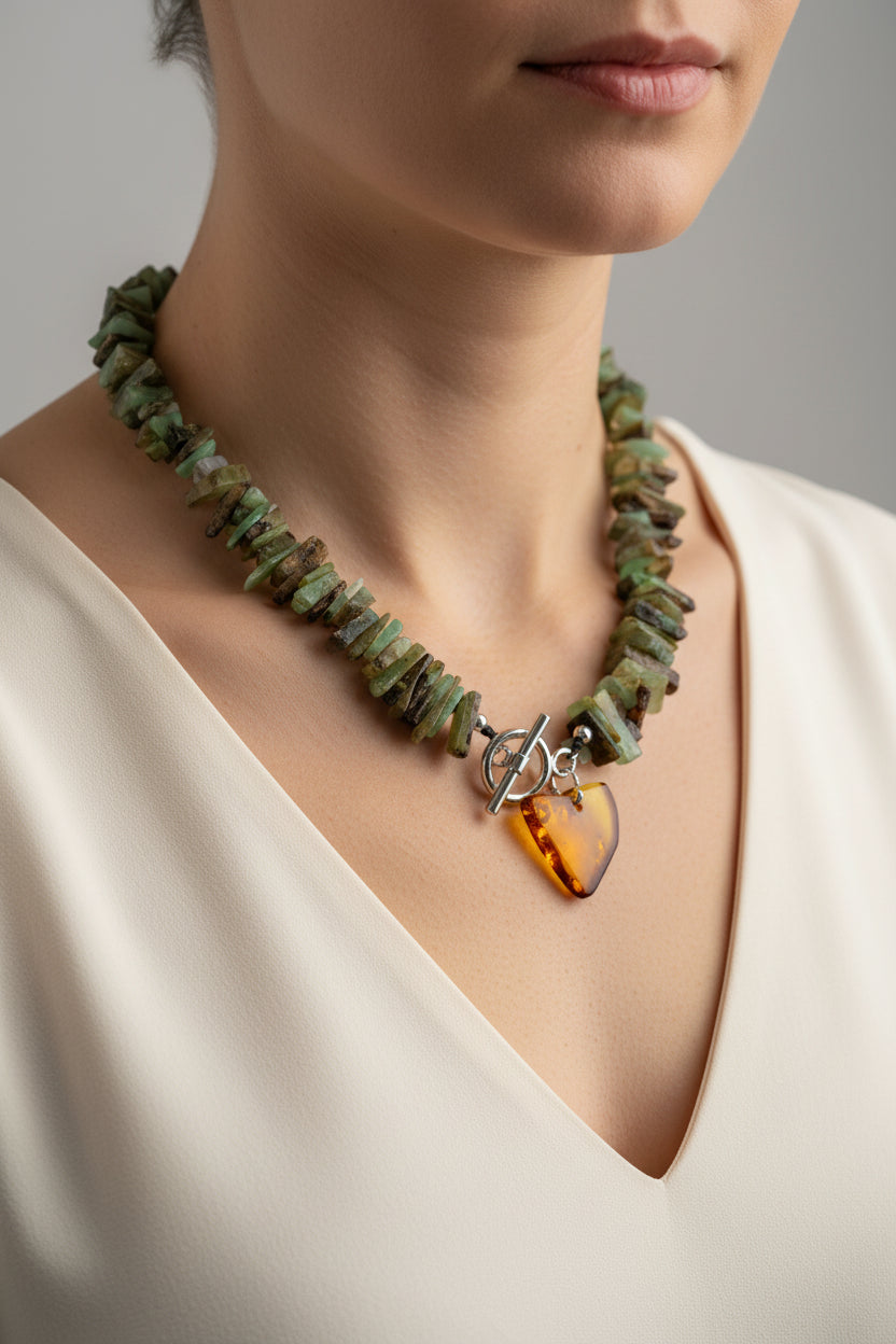 CHRYSOPRASE NECKLACE