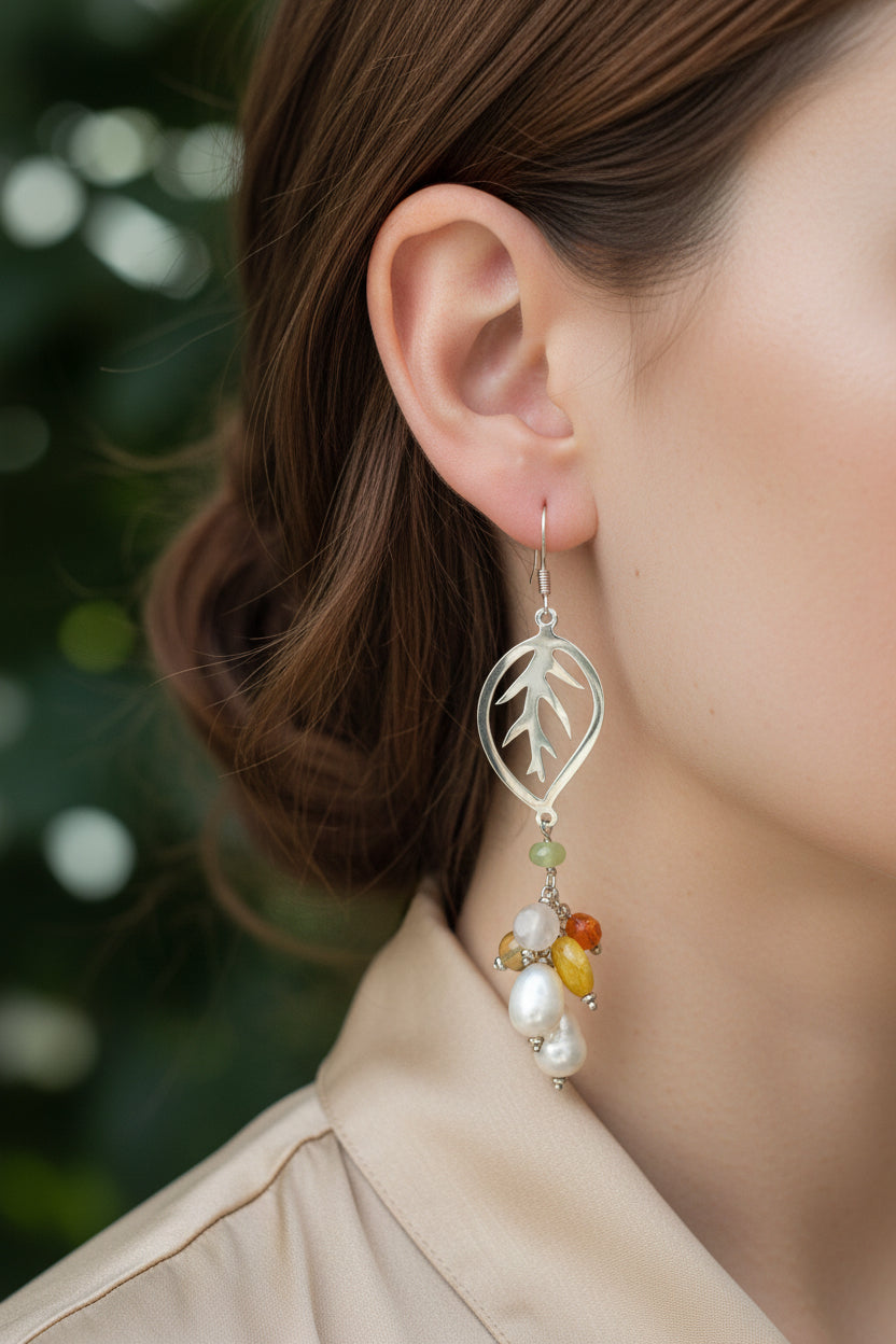 ARETES HOJA CANDY