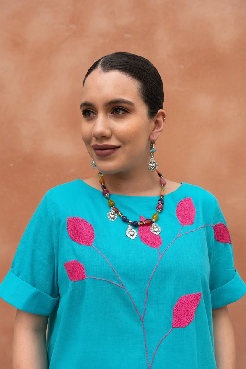 COLLAR FRIDA 3 CORAZONES
