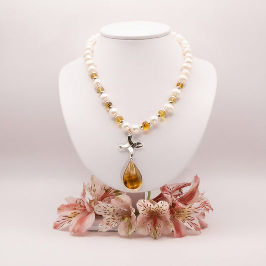 Collar Centella Perla