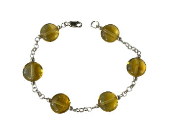 Pulsera Ámbar luneta Cadena