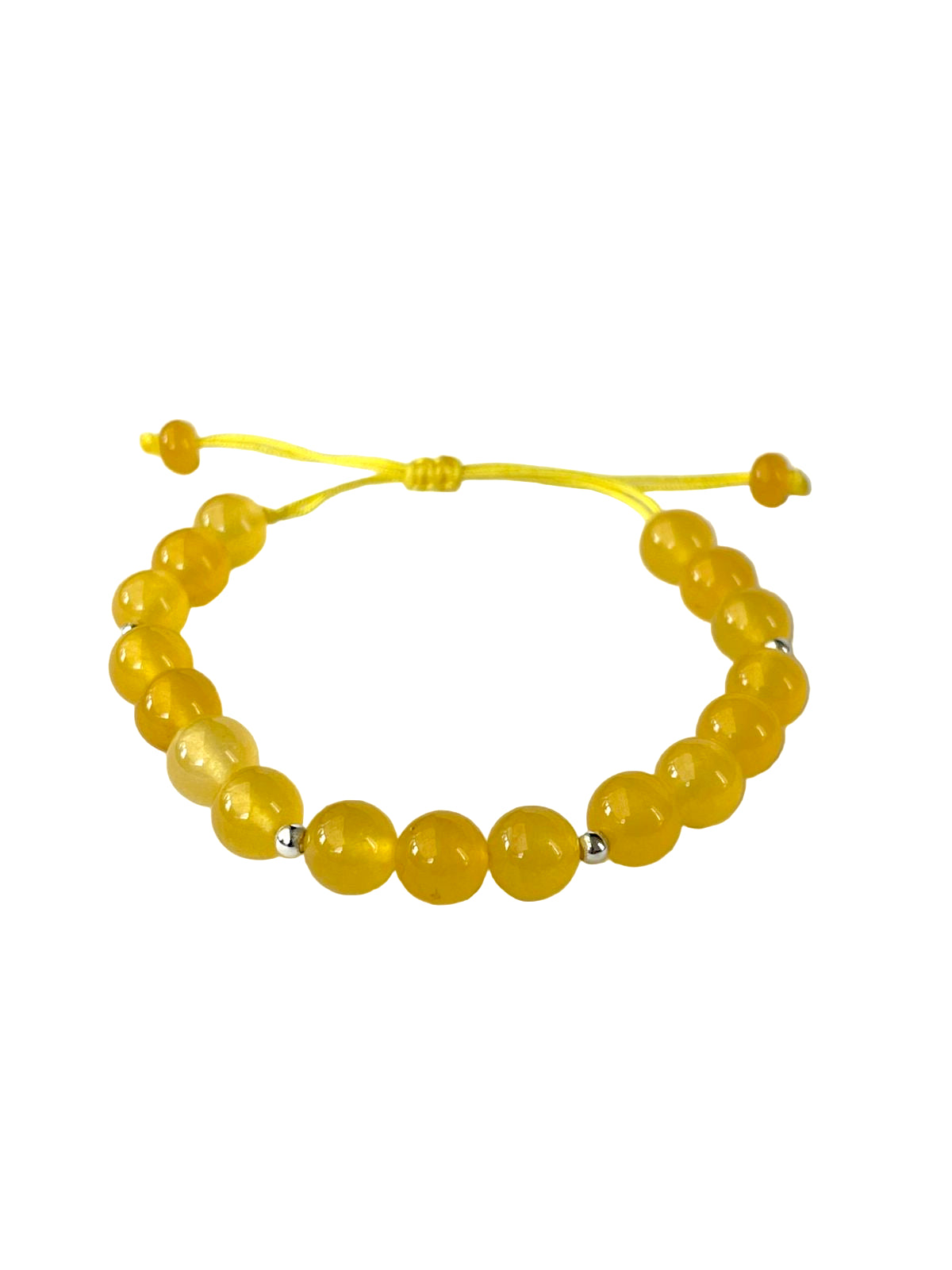 Pulsera Piedra Ágata Amarilla