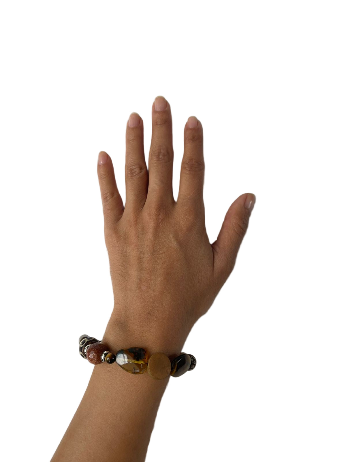 Pulsera Ojo de Tigre Broche