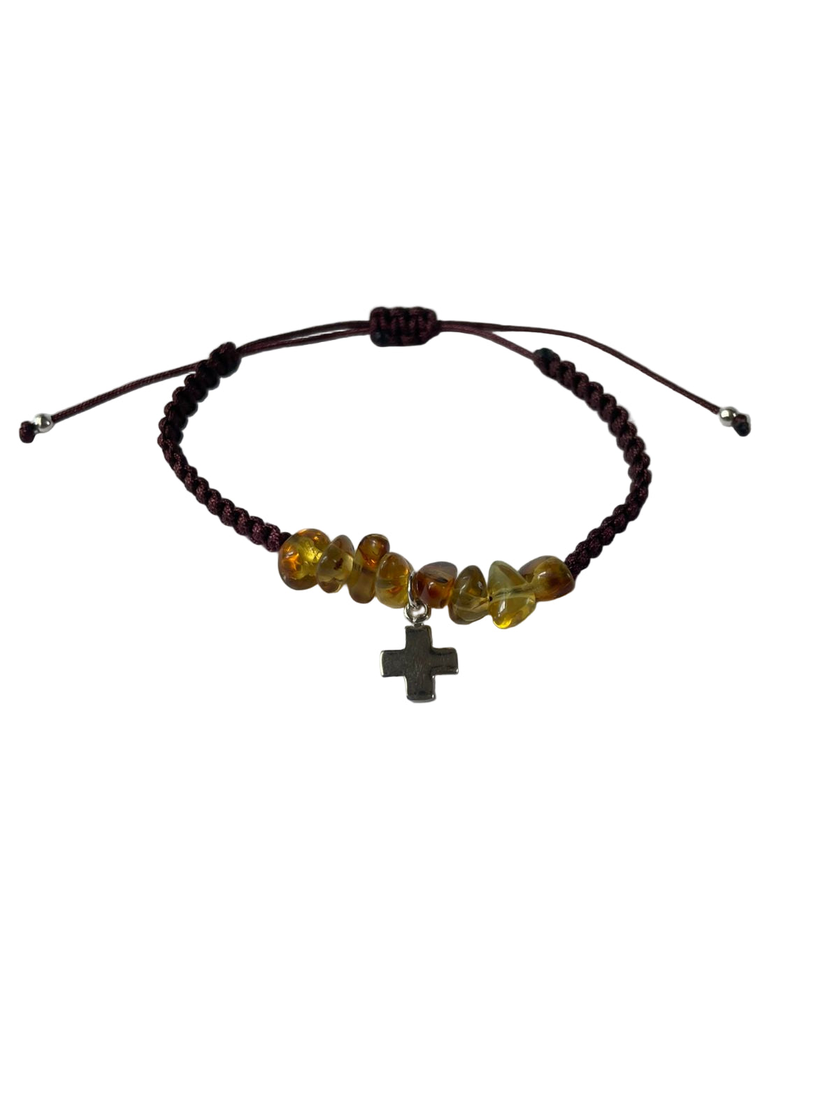 Pulsera Chip Cruz Plana