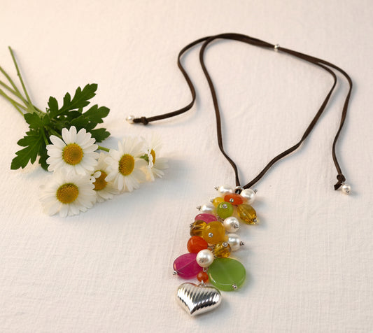 COLLAR CORBATA CORAZON CANDY