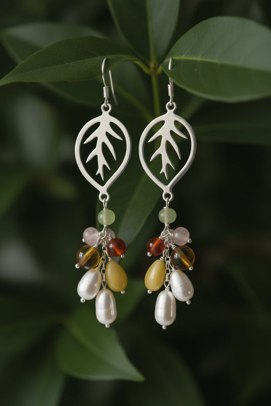 ARETES HOJA CANDY