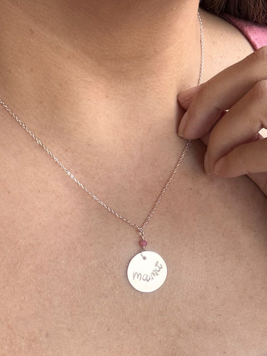 Cadena con medallas personalizadas