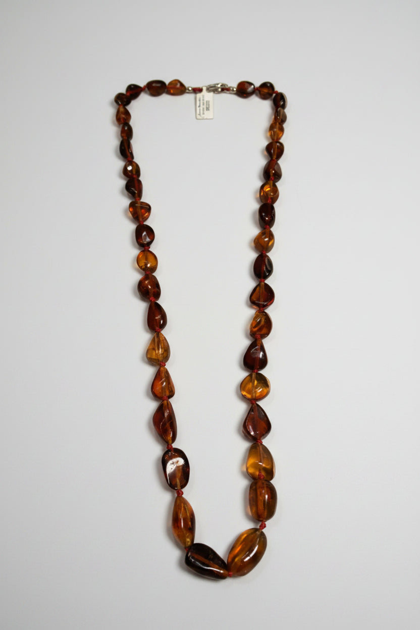Collar ambar rojo
