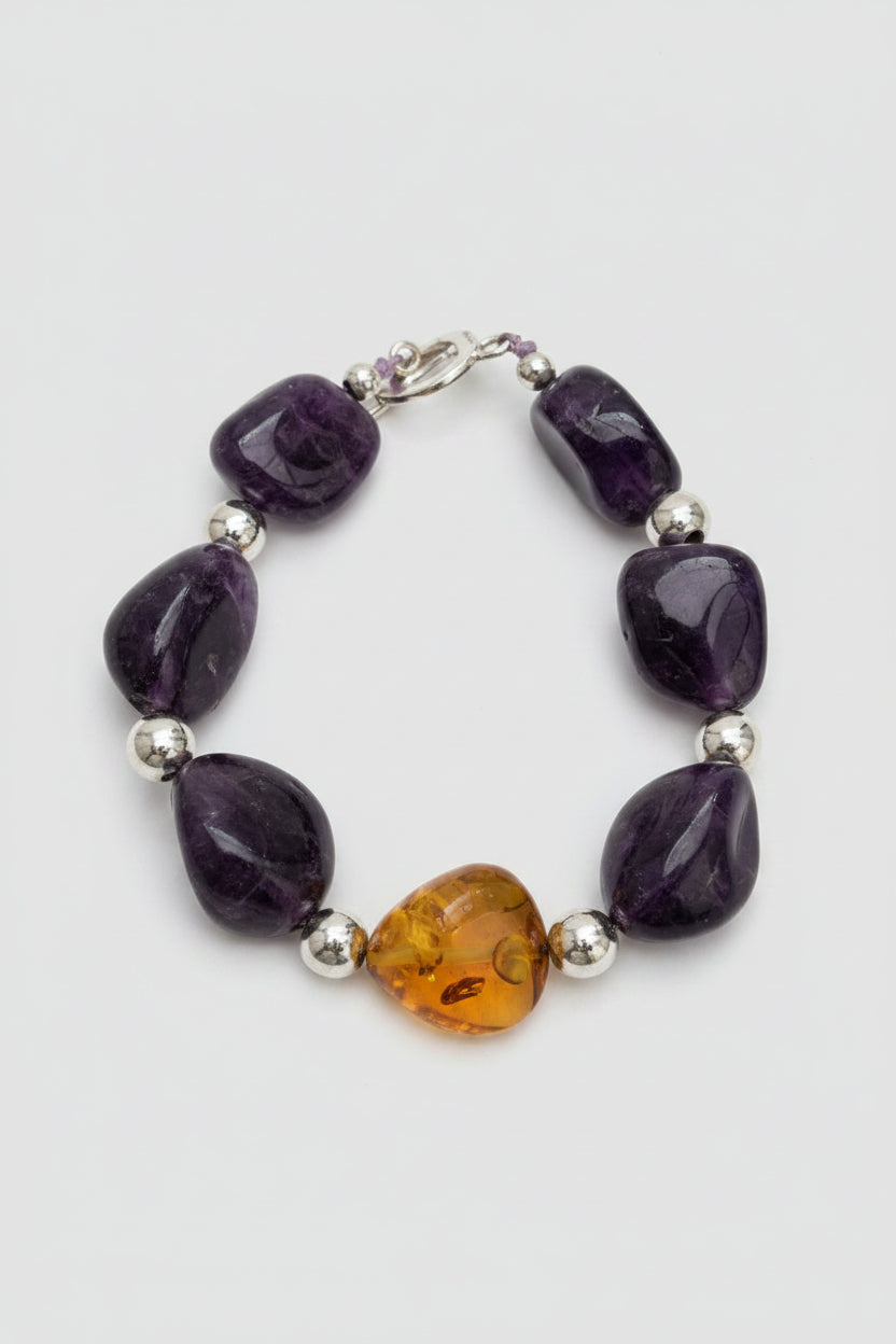 PULSERA AMATISTA