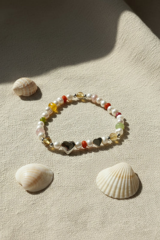 PULSERA CORAZON PLANO CANDY