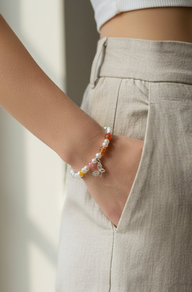 PULSERA ELASTICA MARIPOSA CANDY