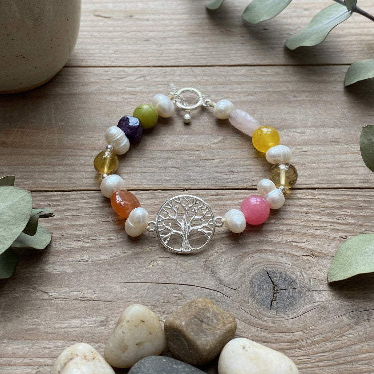 PULSERA ARBOL VIDA CANDY
