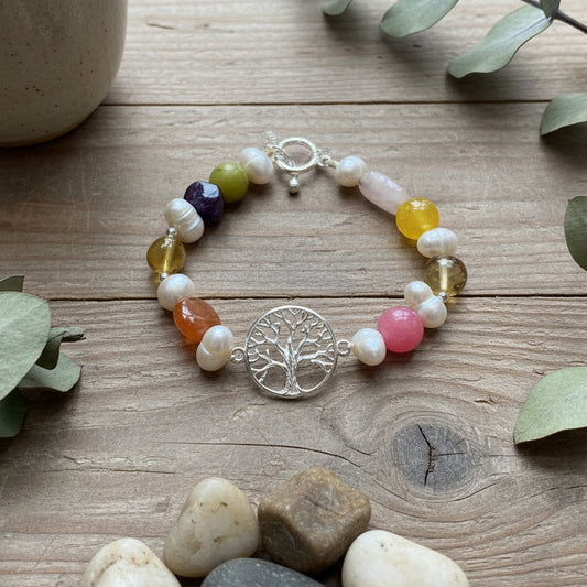 PULSERA ARBOL VIDA CANDY