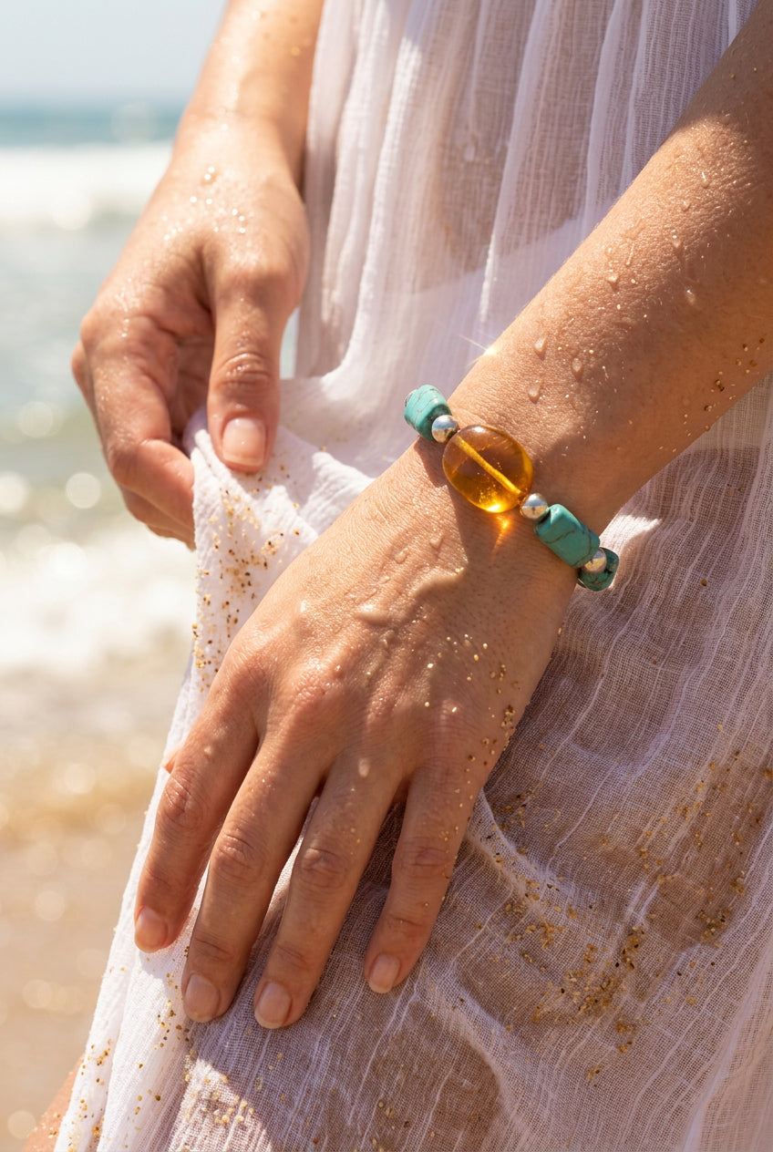 PULSERA HOULITA AMBAR