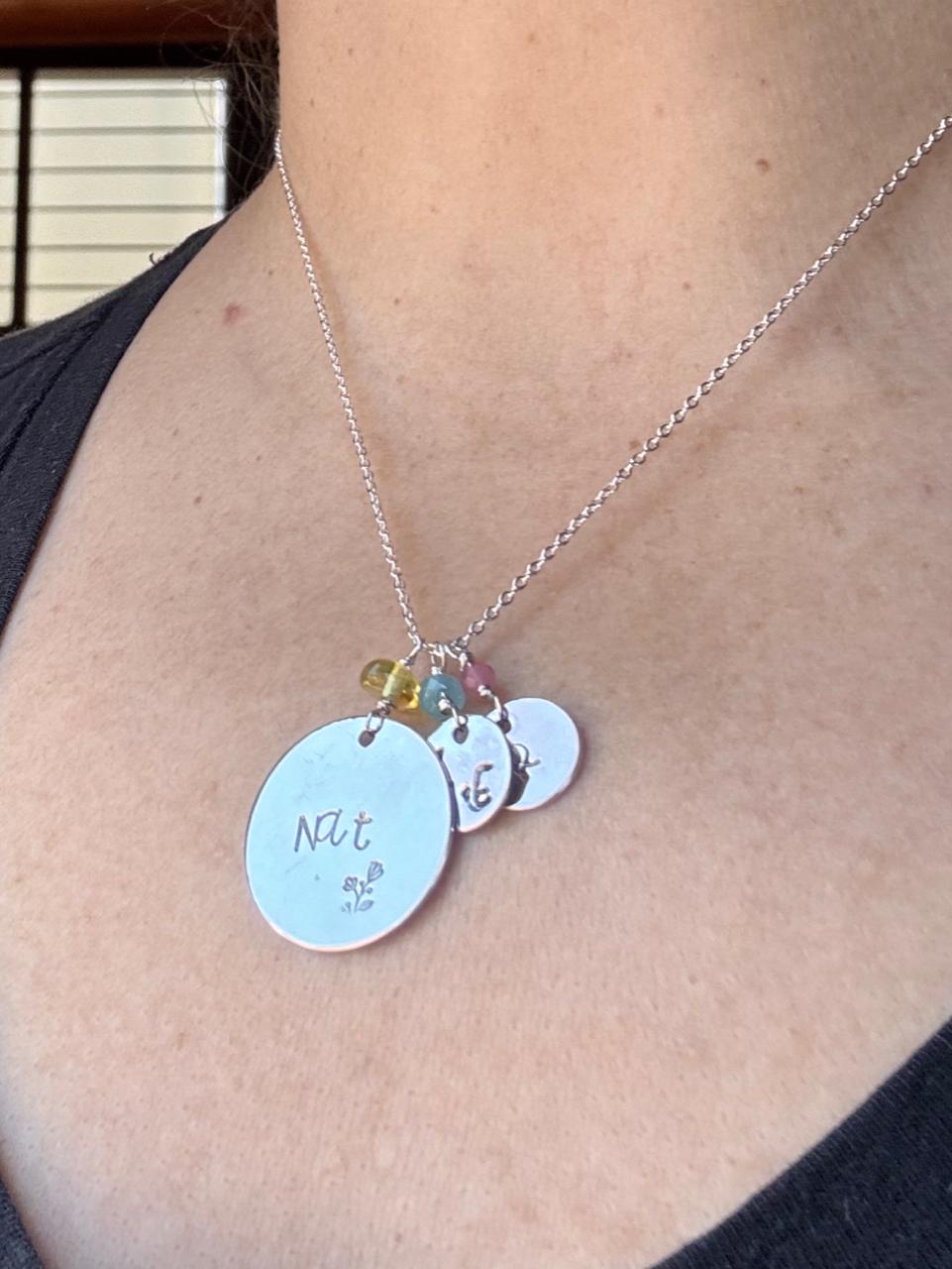 Cadena con medallas personalizadas