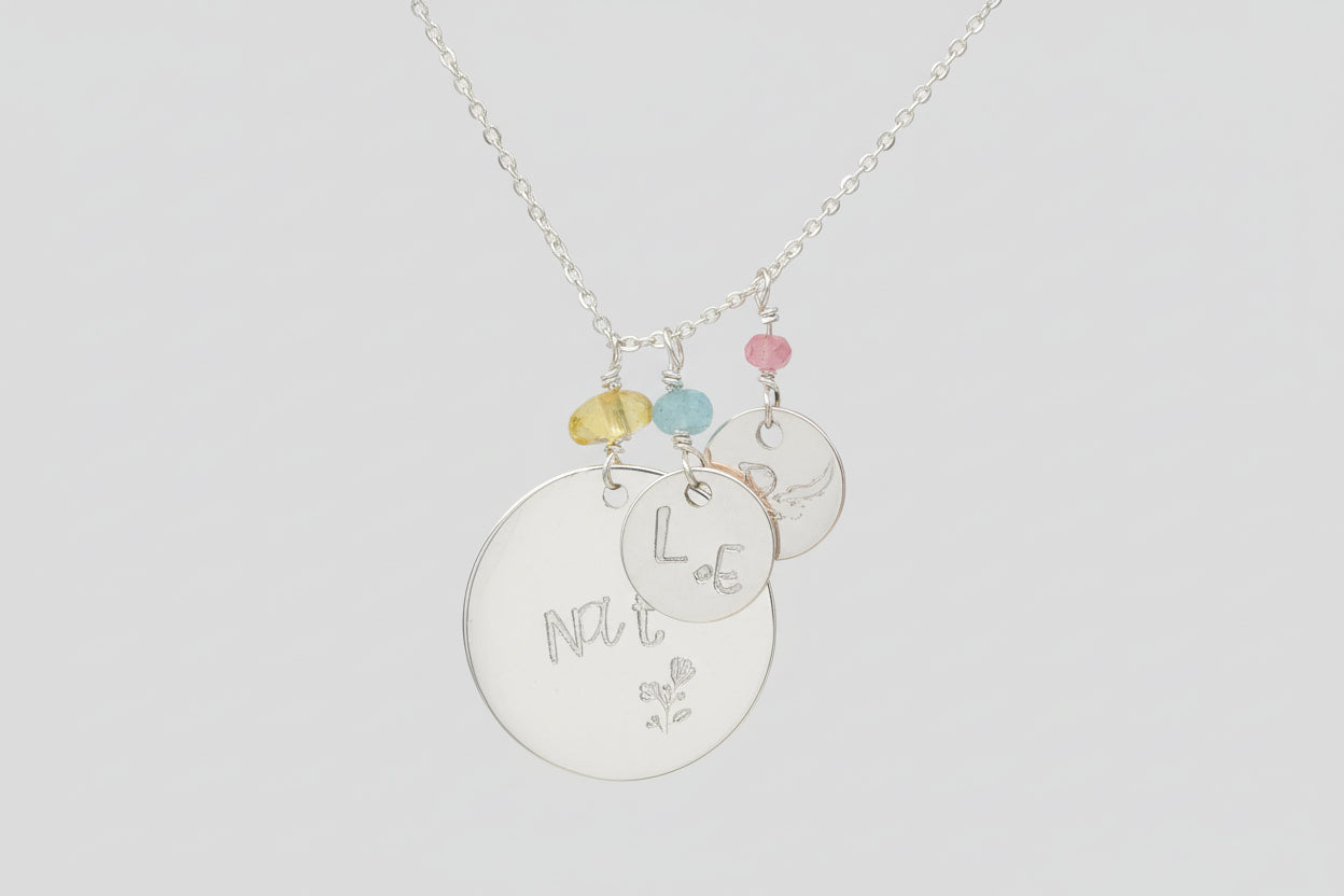 Cadena con medallas personalizadas