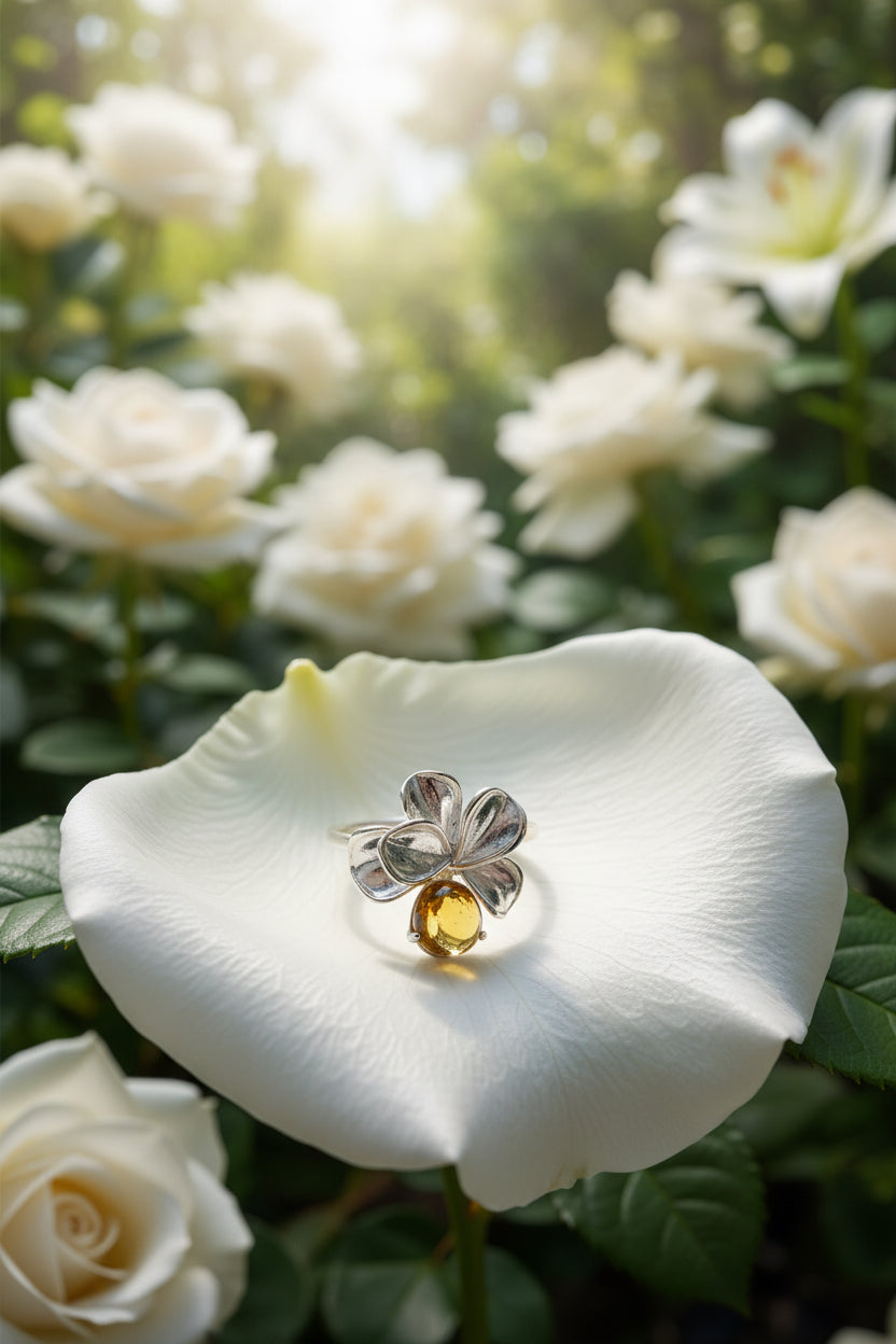 Anillo flor de ilusión